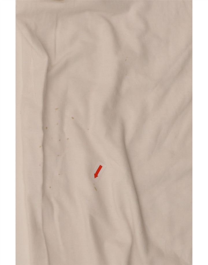 Colete masculino FCUK Top pequeno algodão branco