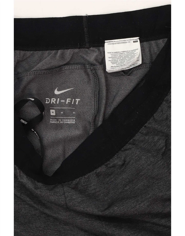 Nike Mens Dri Fit Calças de treino Joggers cinza médio