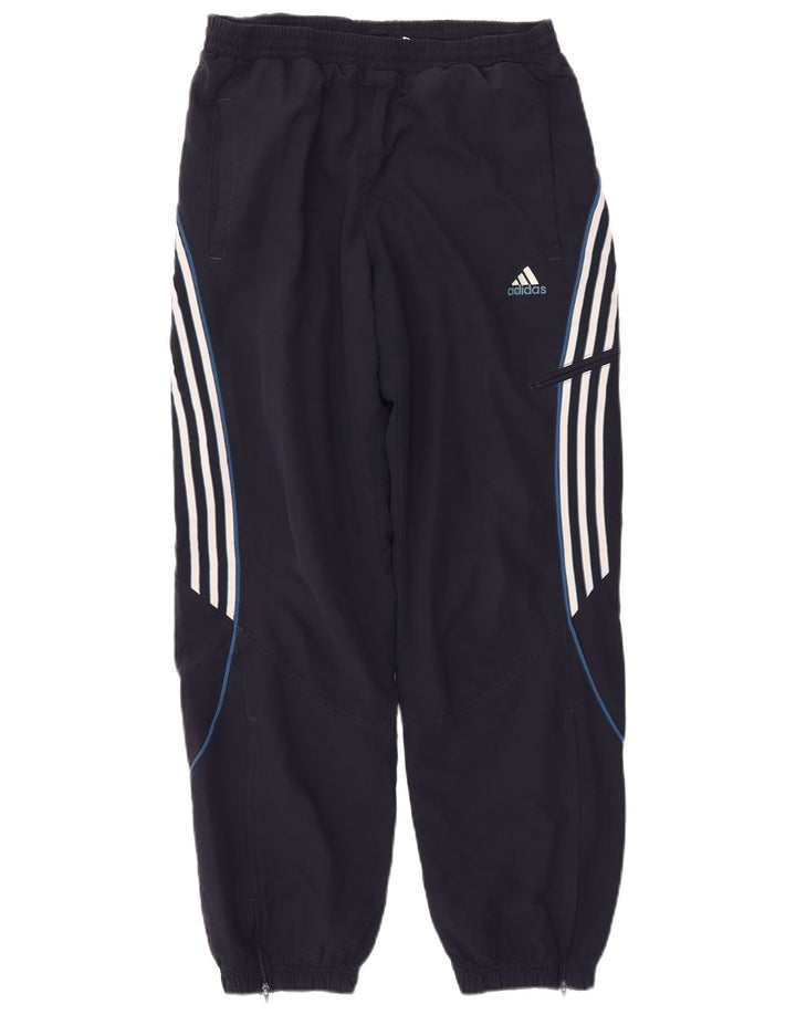 ADIDAS Mens Carrot Calças de treino Joggers Médio Azul Marinho Poliéster
