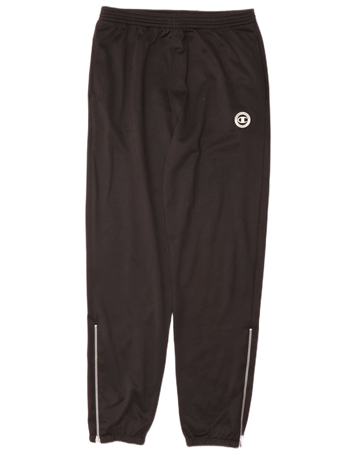 Calça esportiva masculina Champion Joggers grande poliéster preto
