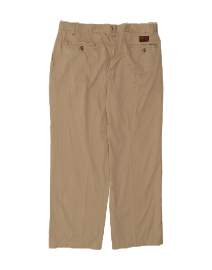 RIFLE Mens Straight Chino Trousers W36 L28 Beige Cotton Vintage Rifle and Second-Hand Rifle from Messina Hembry 