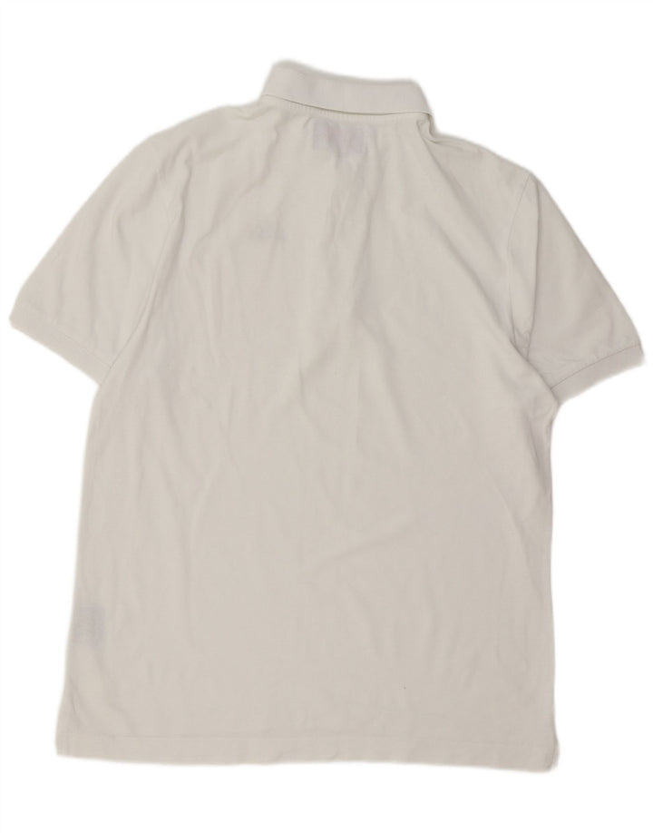 Camisa polo masculina Kappa médio algodão branco