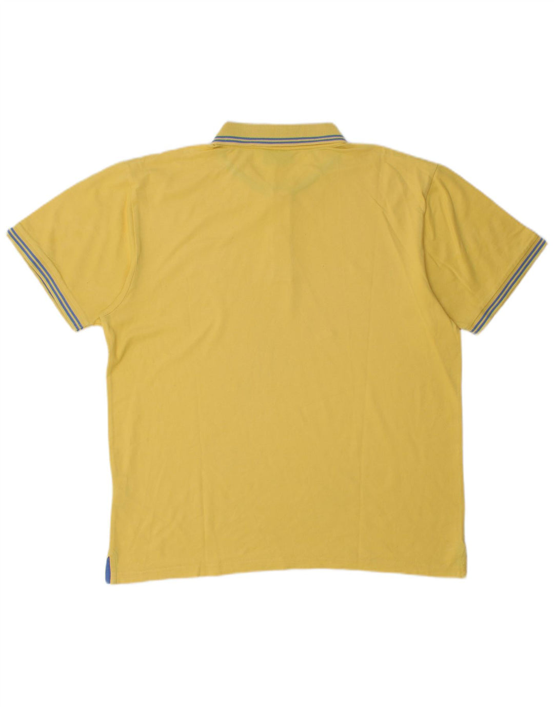 Camisa polo masculina Champion grande algodão amarelo