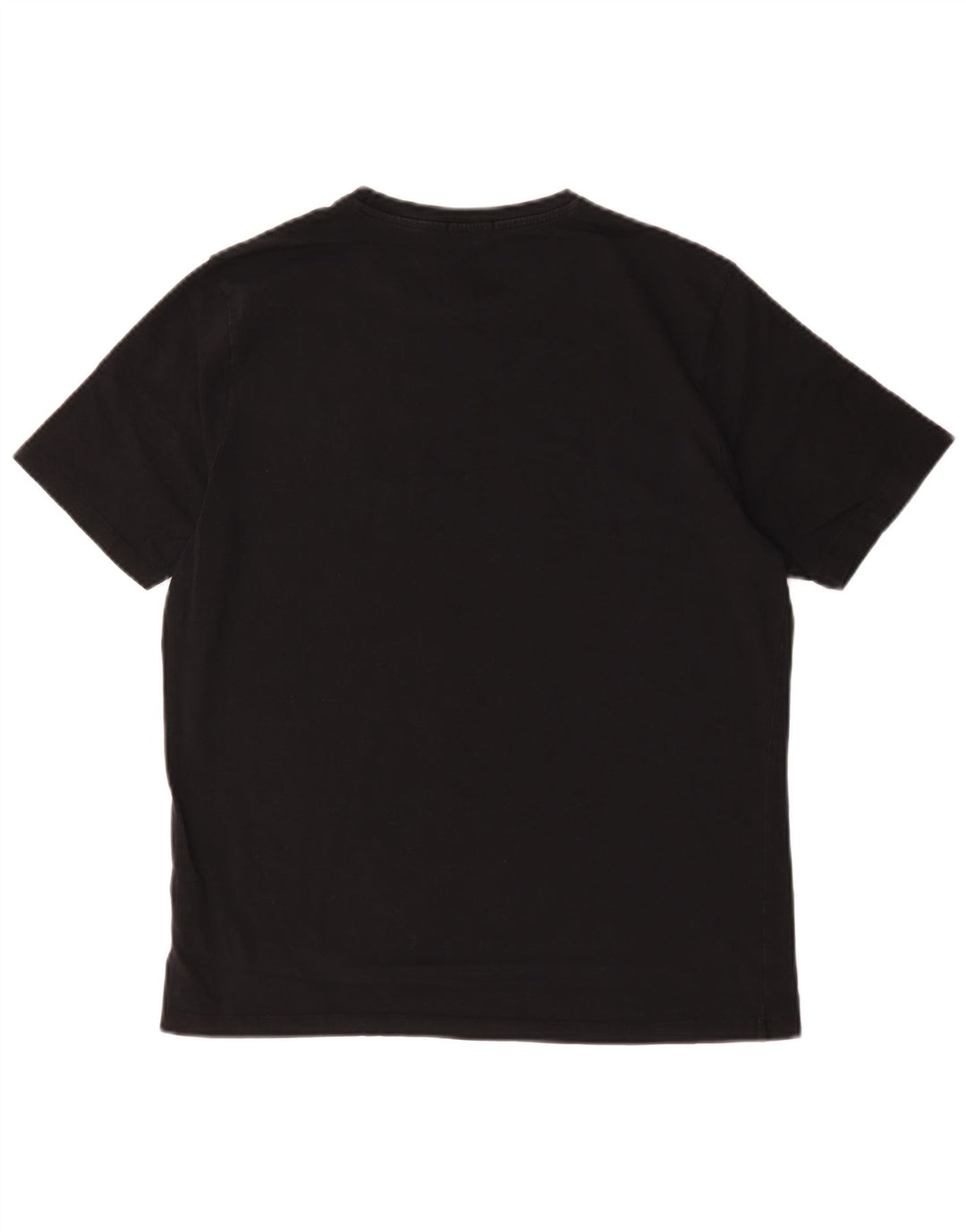 Liu Jo Camiseta masculina grande de algodão preto