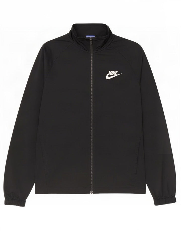 Nike Mens Treino Top Jaqueta Médio Poliéster Preto