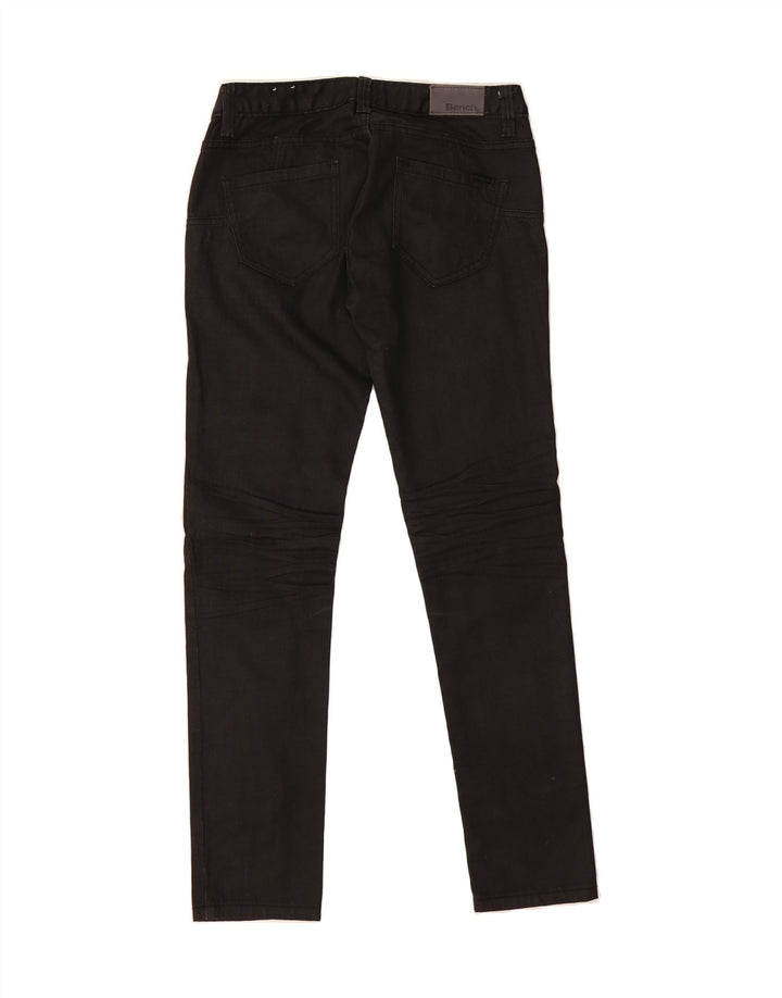 BENCH Womens Slim Jeans W30 L31  Black Cotton Vintage Bench and Second-Hand Bench from Messina Hembry 