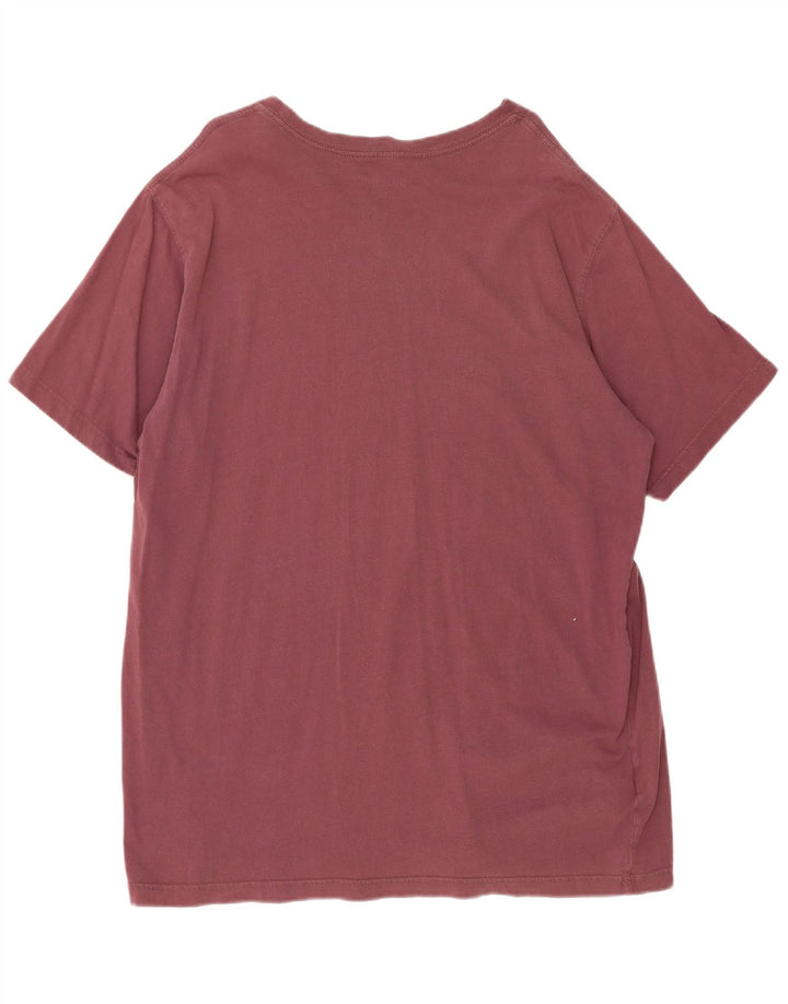 Camiseta masculina EDDIE BAUER Top XL algodão marrom
