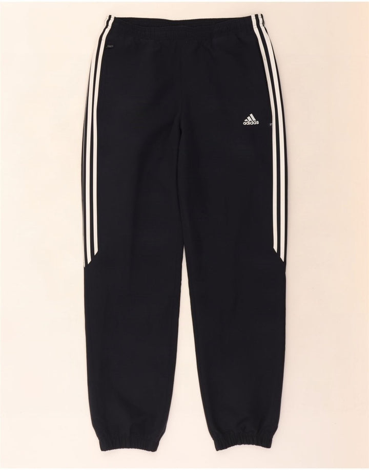 Adidas Mens Treino Calças Joggers Médio Azul Marinho Poliéster