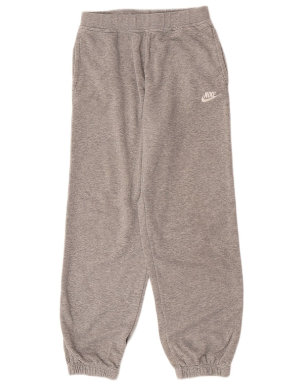 Calça de treino Nike Boys Joggers 13-14 anos XL cinza manchado de algodão