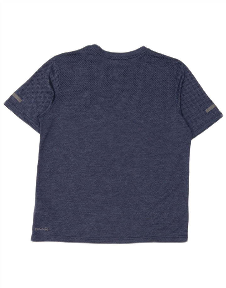 Camiseta RUSSELL ATLÉTICA Meninos Dri-Power Top 14-15 Anos XL Azul Marinho