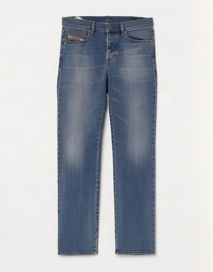 Jeans feminino diesel D-Mihtry reto W32 L30 algodão azul