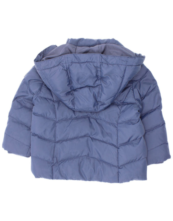 Jaqueta acolchoada com capuz para meninos Tommy Hilfiger 12-18 meses azul marinho