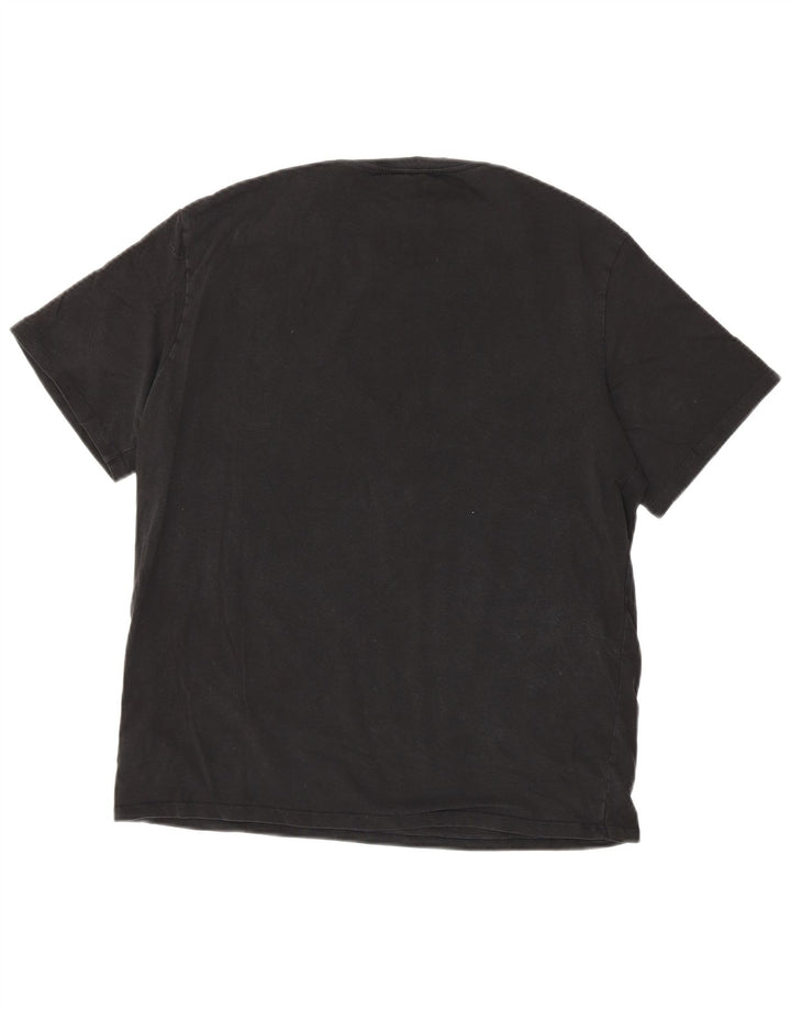 Camiseta masculina Ted Baker grande algodão preto