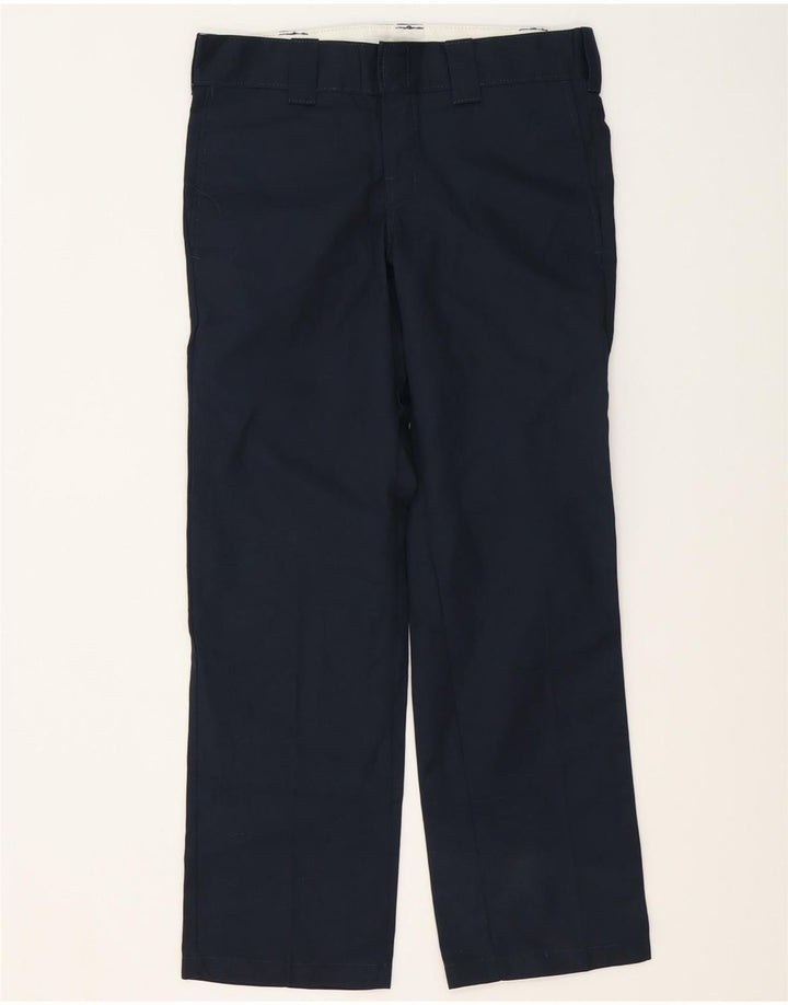 Calça Chino Masculina Slim Straight DICKIES W30 L30 Poliéster Azul Marinho