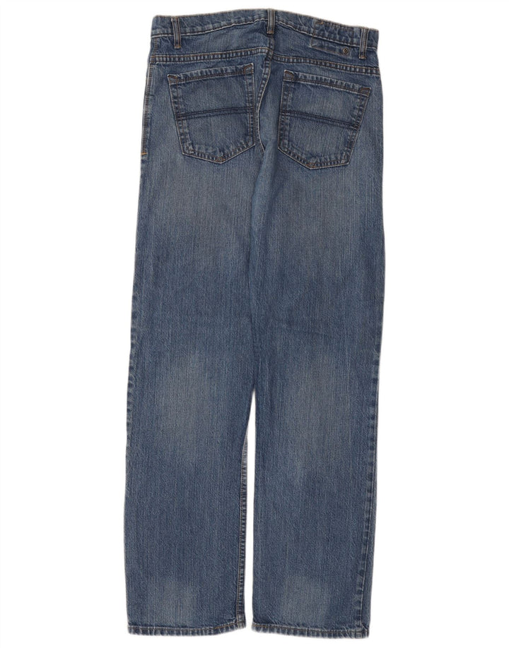 Jeans retos masculinos Marks & Spencer W32 L31 algodão azul