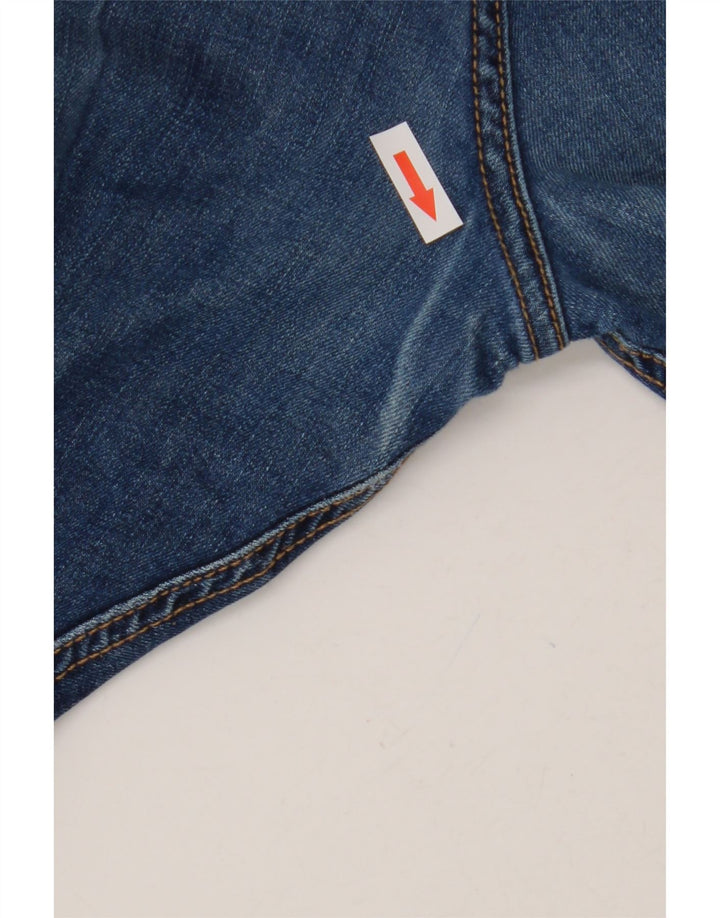 Calça jeans reta masculina Kangaroo Poo W36 L32 algodão azul