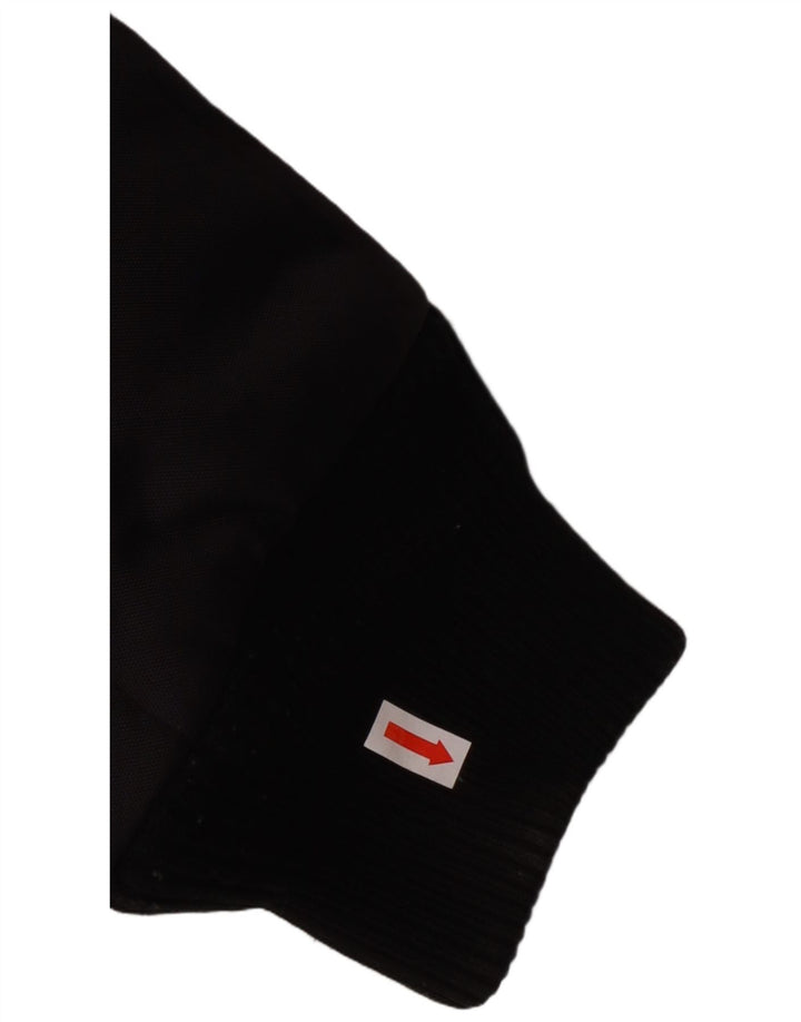 Jaqueta masculina acolchoada com capuz Refrigiwear UK 52 grande inverno de poliamida preta