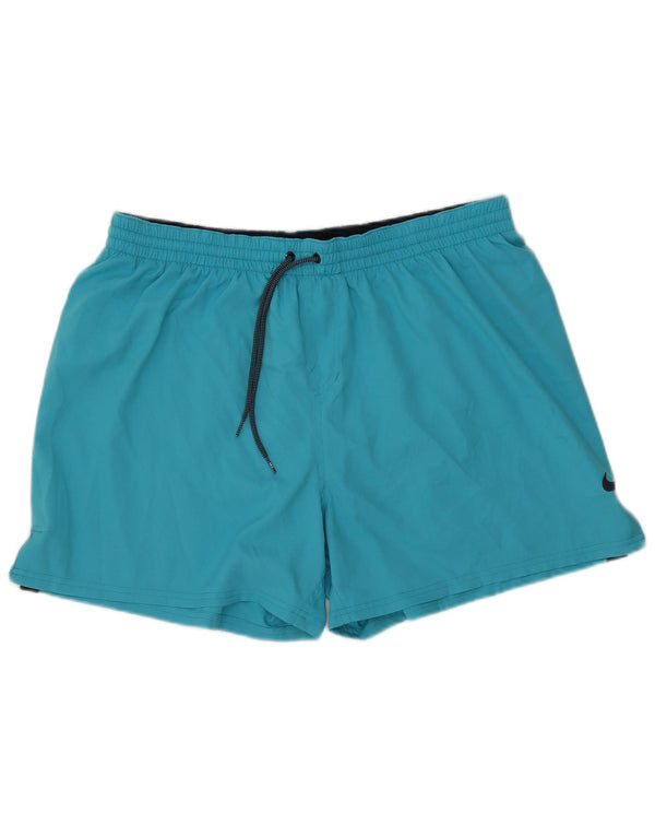 Shorts esportivos masculinos NIKE 2XL poliéster azul