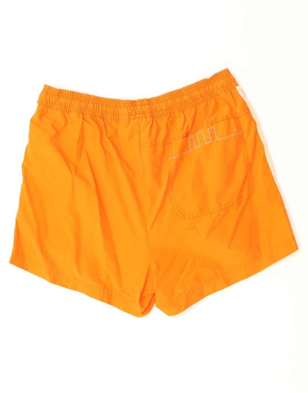 ADIDAS Mens Sport Shorts Médio Laranja Poliéster
