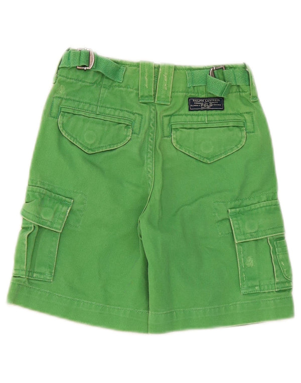 Polo Ralph Lauren Baby Boys Cargo Shorts 18-24 meses W22 algodão verde