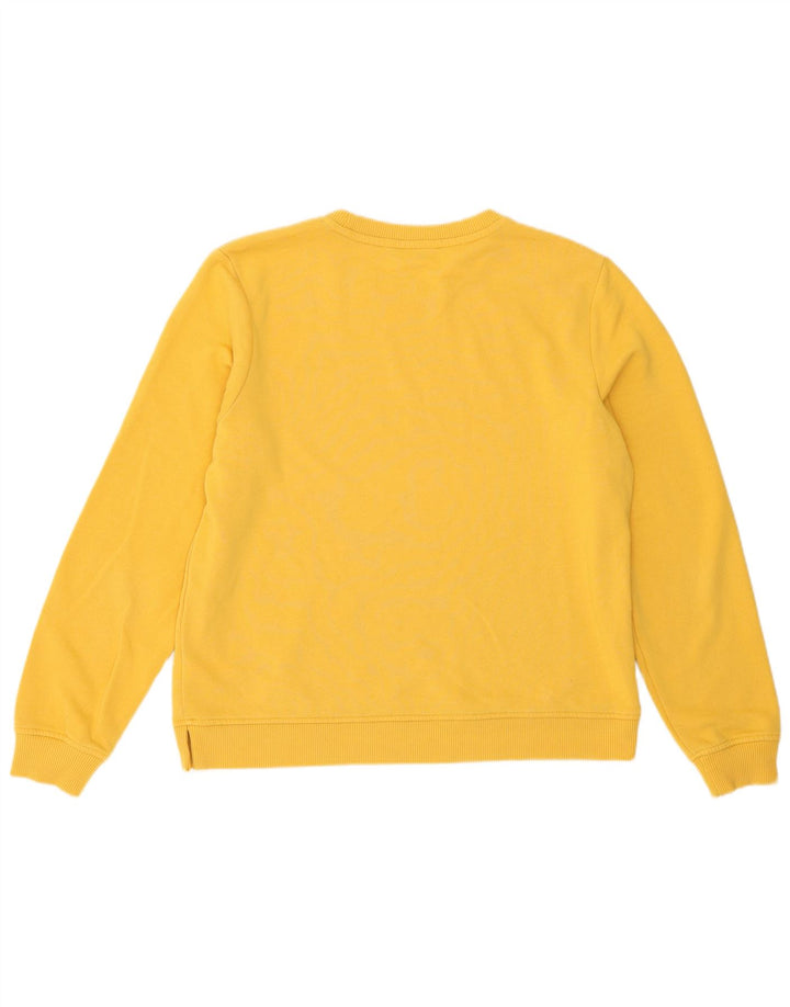 Tommy Hilfiger moletom feminino jumper UK 14 médio amarelo