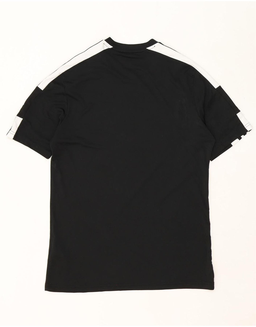 Adidas Mens Aeroready Camiseta Top Médio Preto Colourblock Poliéster