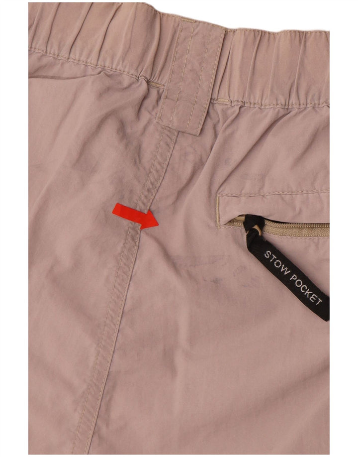 THE NORTH FACE Mens Cargo Shorts Pequeno W28 Nylon Bege