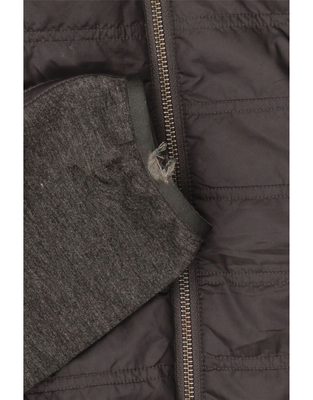 Jaqueta acolchoada masculina Adidas UK 42 XL poliéster preto