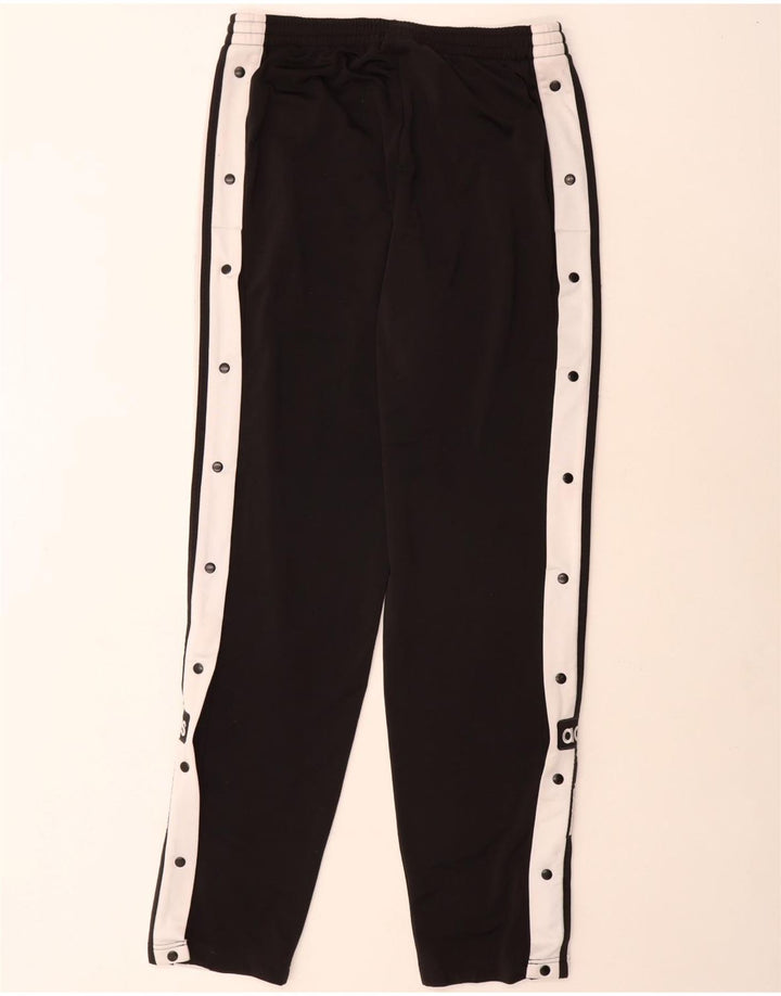 ADIDAS Mens Graphic Tracksuit Calças Médio Preto Colourblock Poliéster