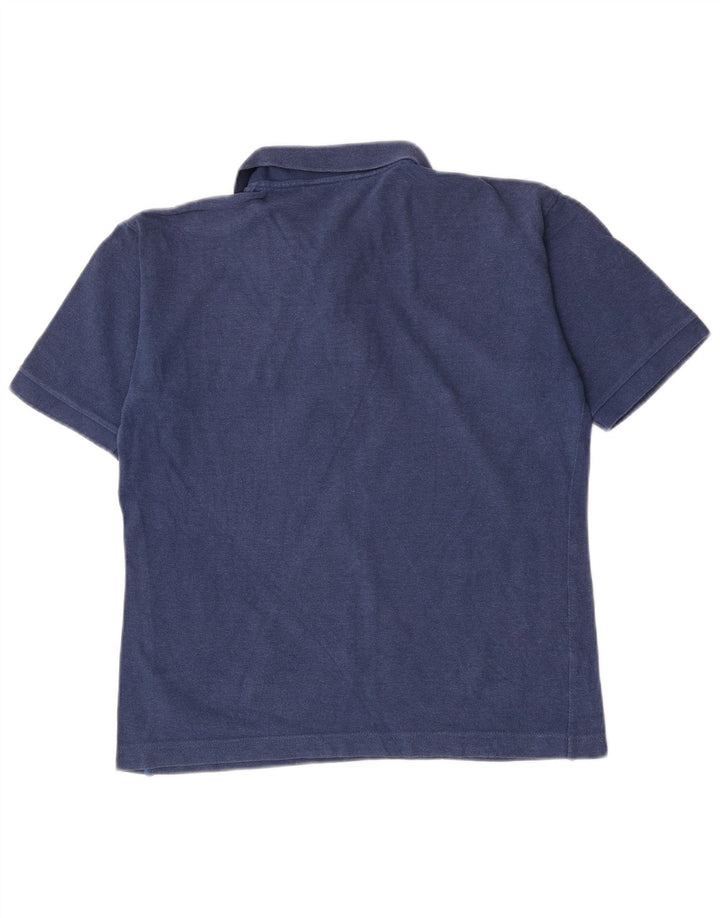 Camisa polo masculina Kappa média azul marinho