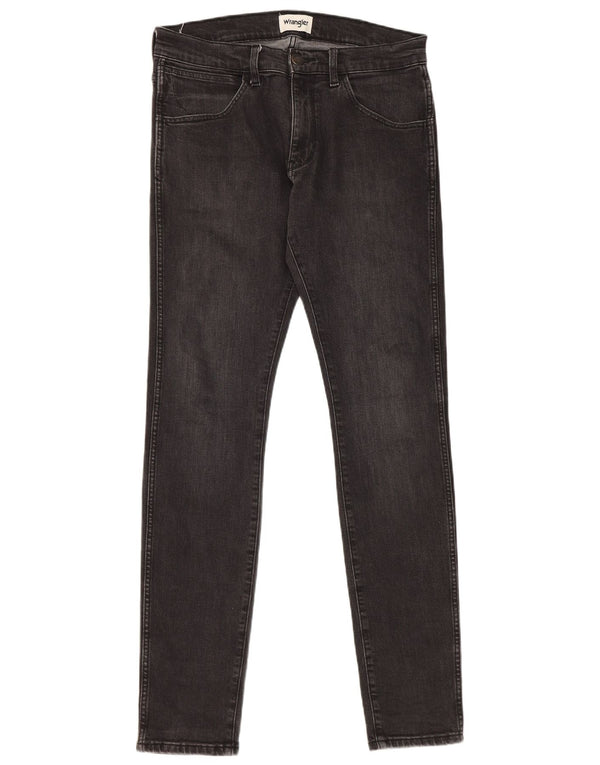 Wrangler Masculino Bryson Slim Jeans W30 L34 Cinza Algodão