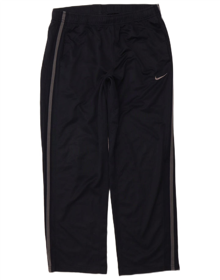 Calça de treino masculina NIKE grande poliéster azul marinho