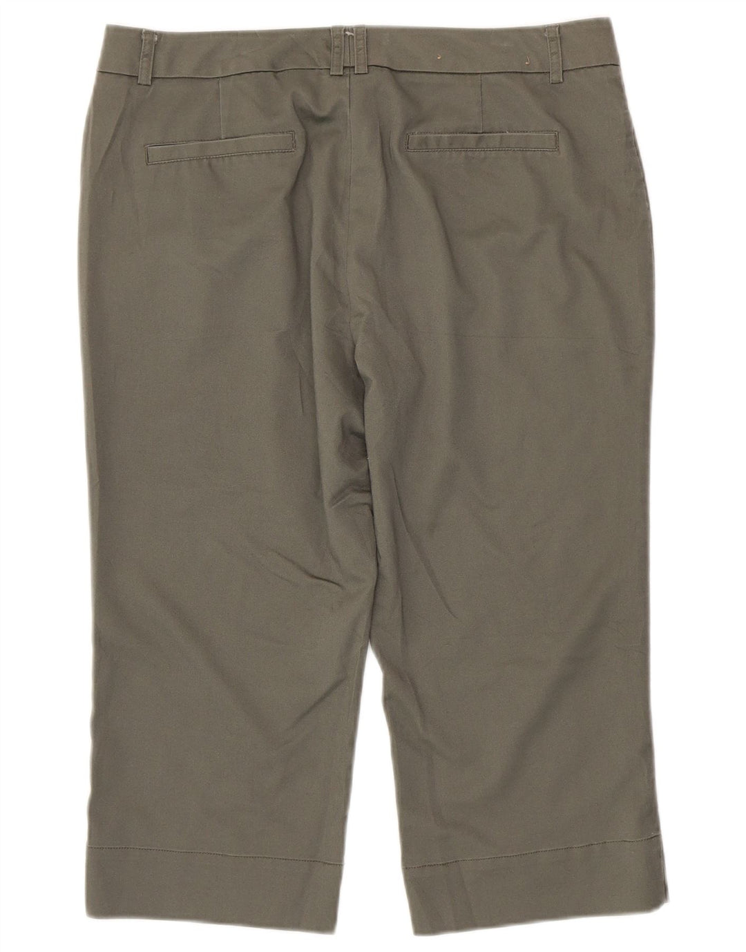 Calça Capri Feminina Dockers US 10 Grande W34 L20 Algodão Cinza