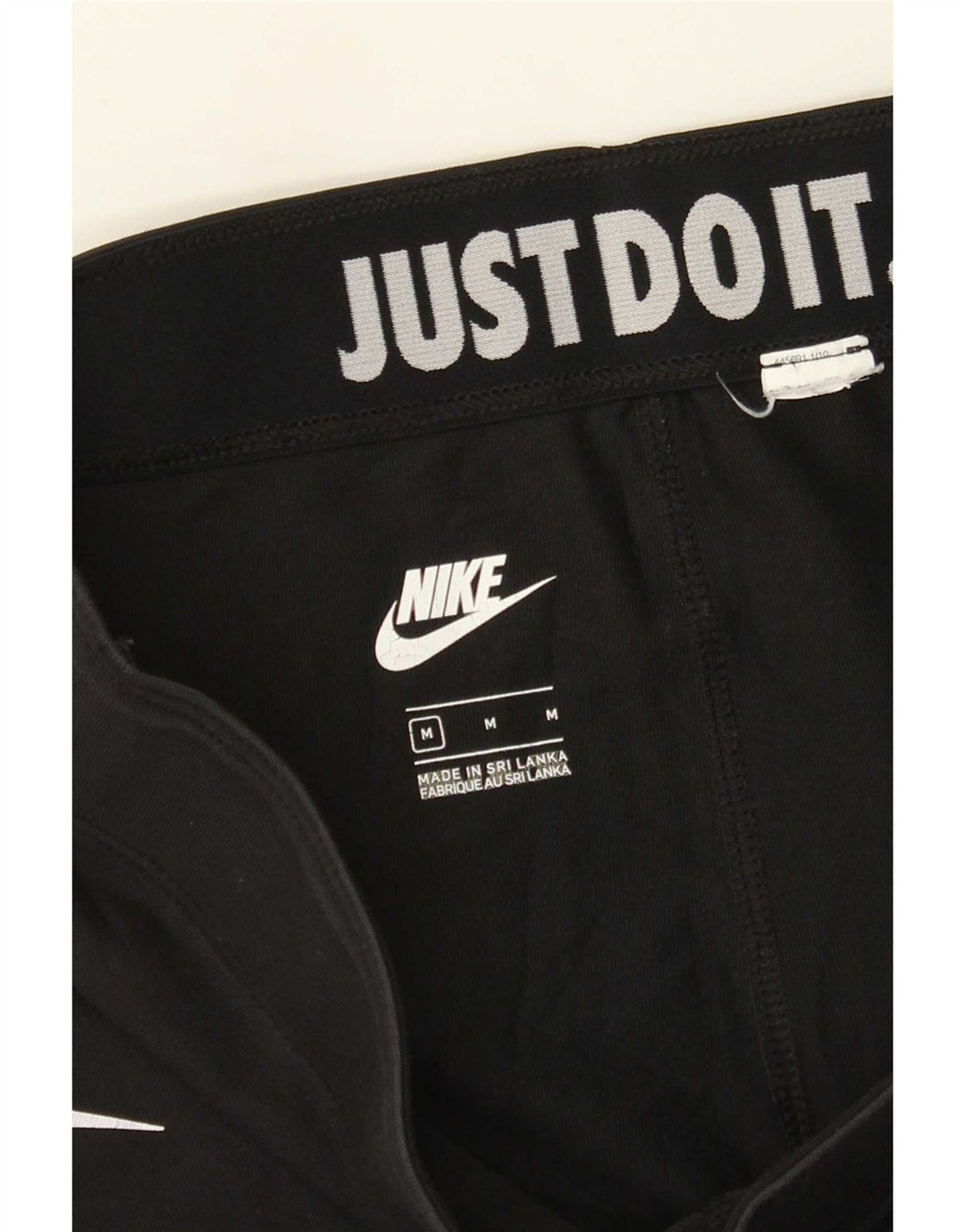 Leggings Nike Graphic Feminino UK 12 Médio Preto