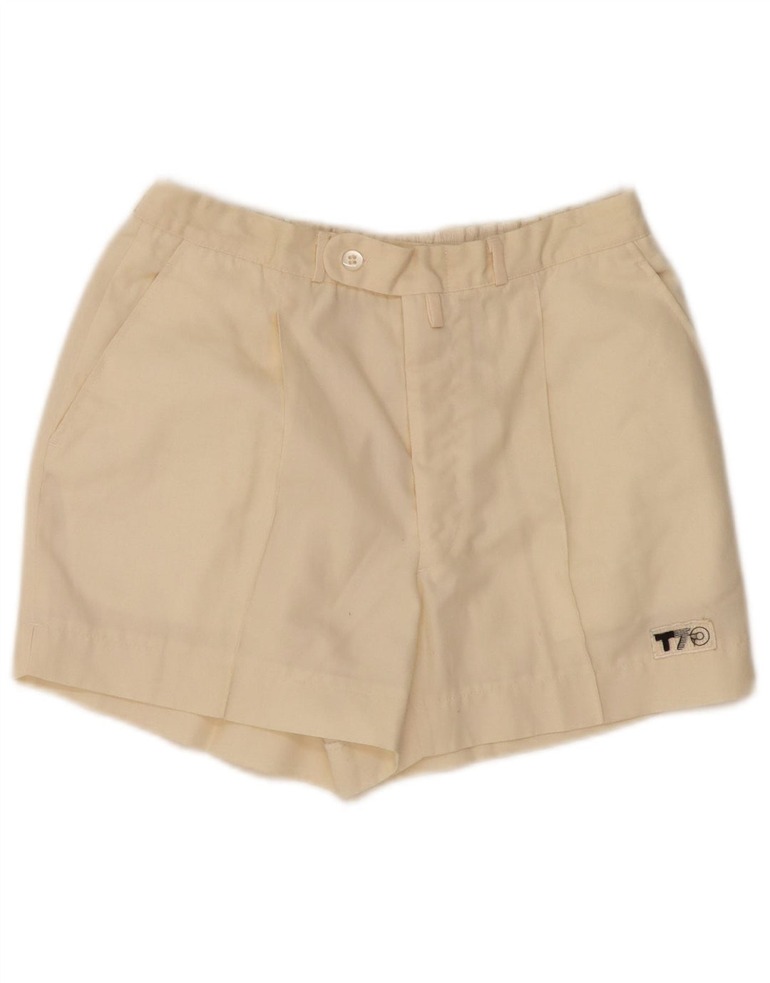 Shorts Chino feminino VINTAGE W28 médio off white