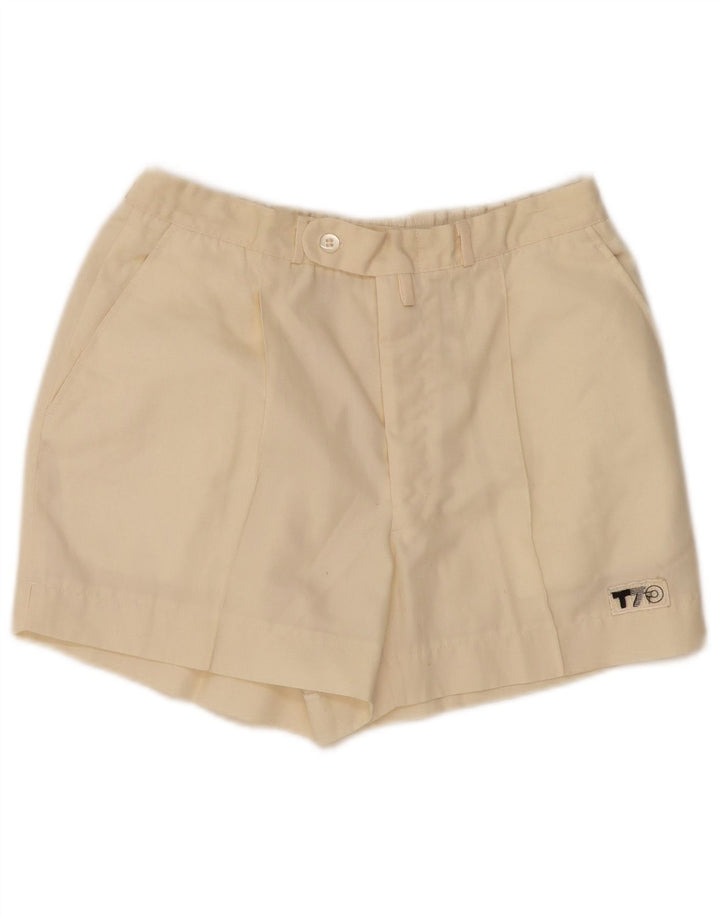 Shorts Chino feminino VINTAGE W28 médio off white