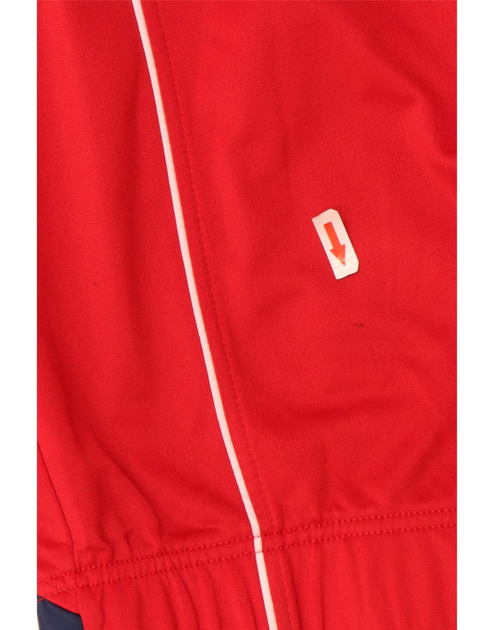 Jaqueta Asics Mens Tracksuit Top XL Vermelho Colorblock