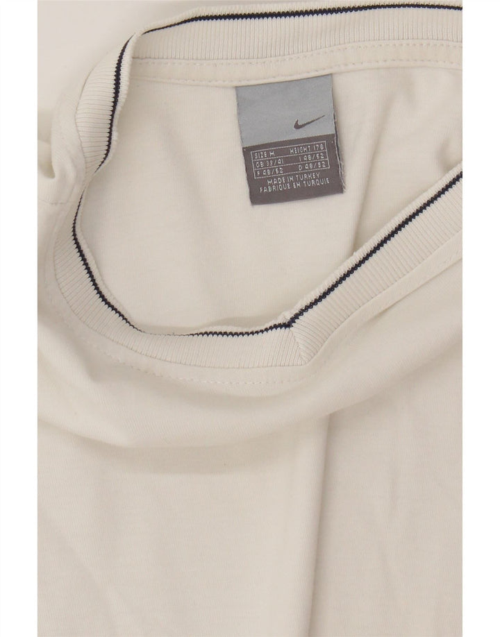 Camiseta masculina NIKE UK 39/41 médio algodão branco