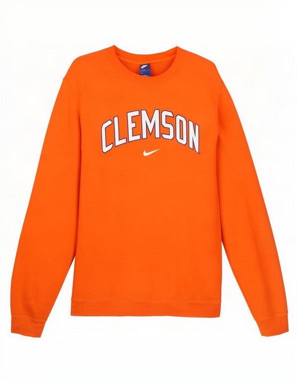 Moletom Nike Masculino Clemson Graphic Jumper Médio Laranja Algodão