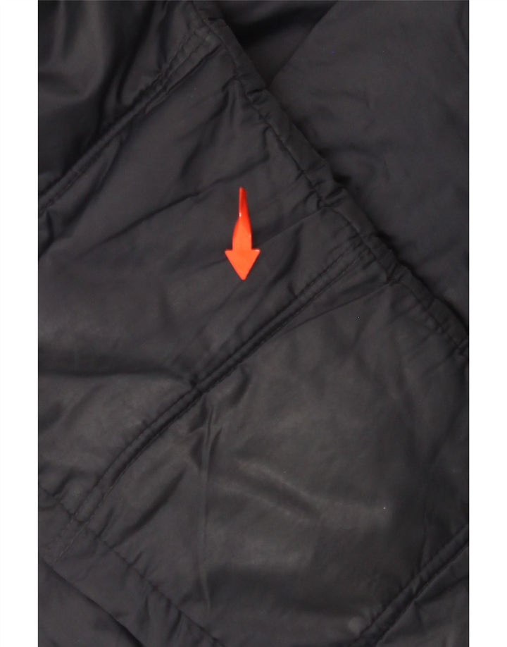 Jaqueta acolchoada masculina BARBOUR UK 36 pequena azul marinho