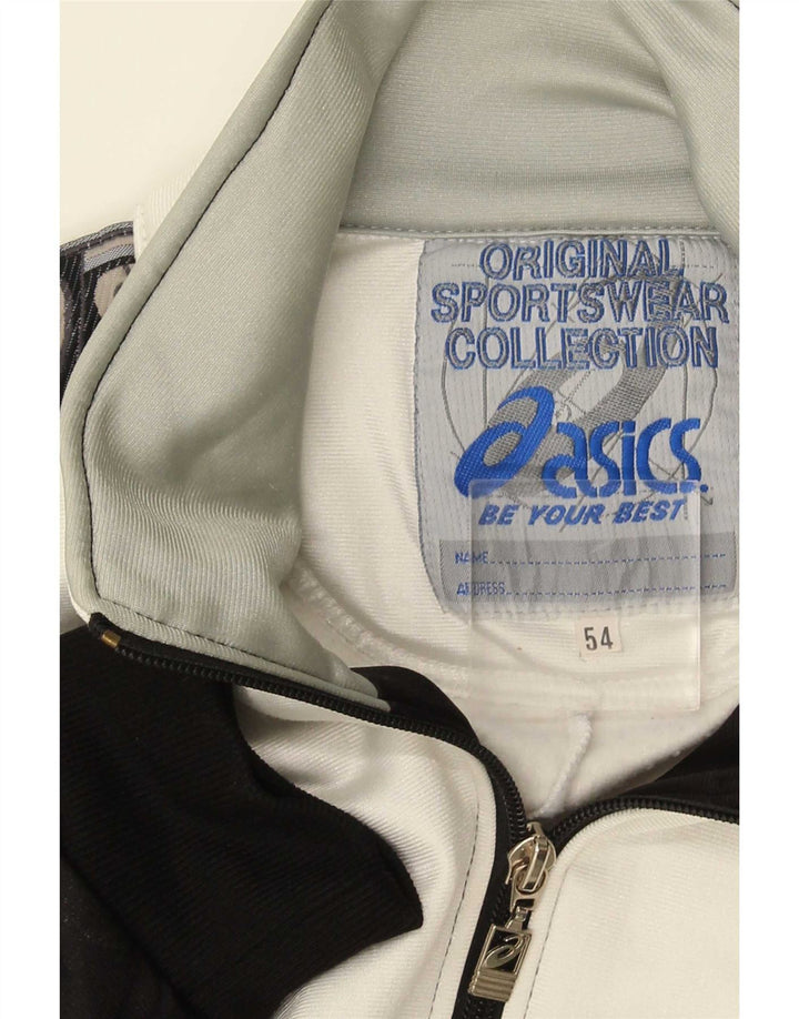 Jaqueta Asics Masculina Graphic Tracksuit IT 54 XL Preto Colorblock