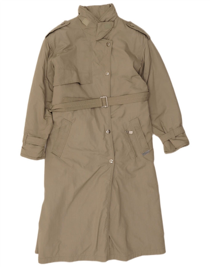 Casaco corta-vento militar grande Schoffel feminino EU 40 verde médio