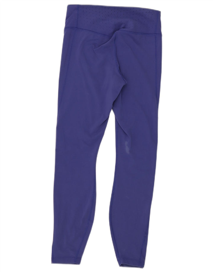 Leggings Nike Dri Fit Femininas UK 12 Médio Roxo Nylon
