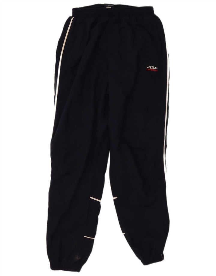 Umbro Calça de treino masculina Joggers grande poliéster azul marinho