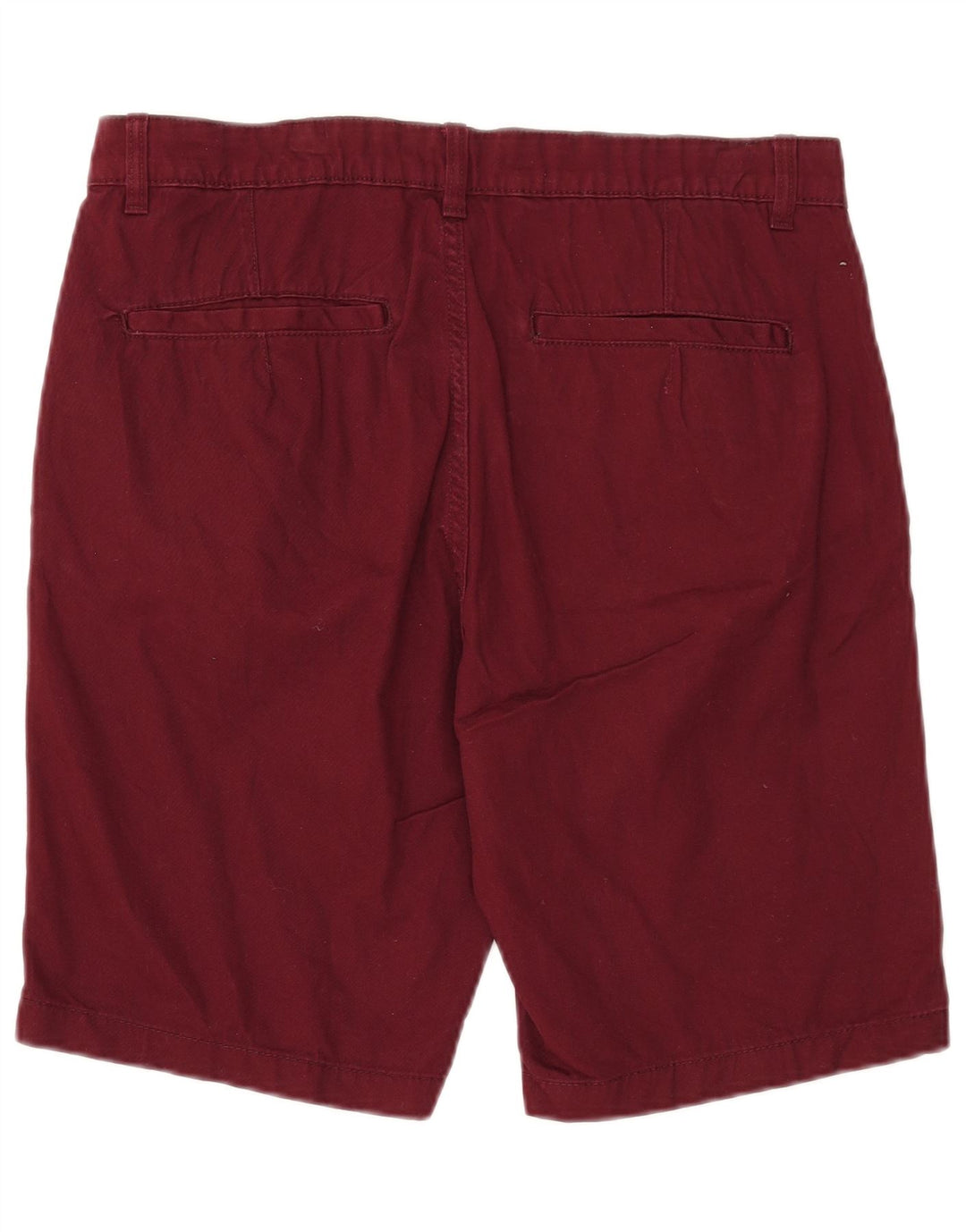 DACK'S Shorts Chino Masculino Regular Fit IT 50 Grande W33 Algodão Borgonha