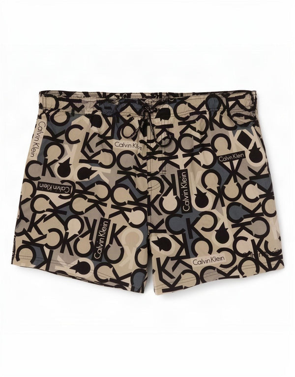 Calções de banho masculinos Calvin Klein Graphic XL cinza nylon