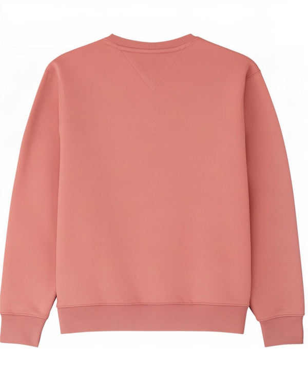 Tommy Hilfiger moletom masculino jumper grande algodão rosa