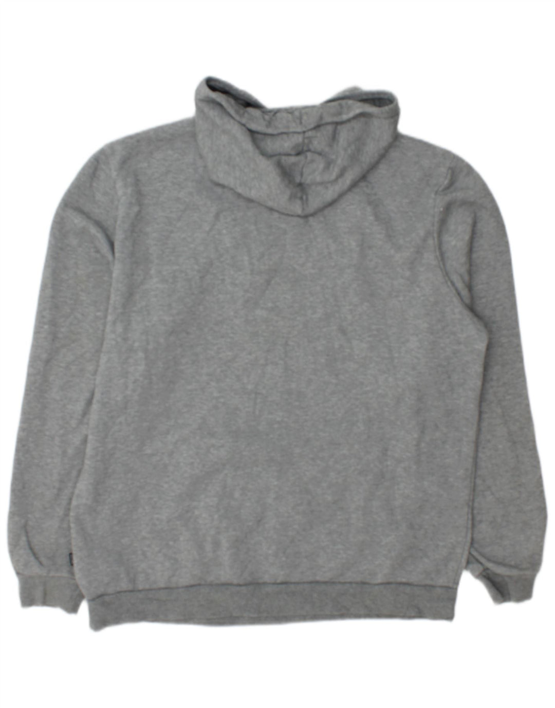 Suéter com capuz gráfico masculino Puma grande algodão cinza