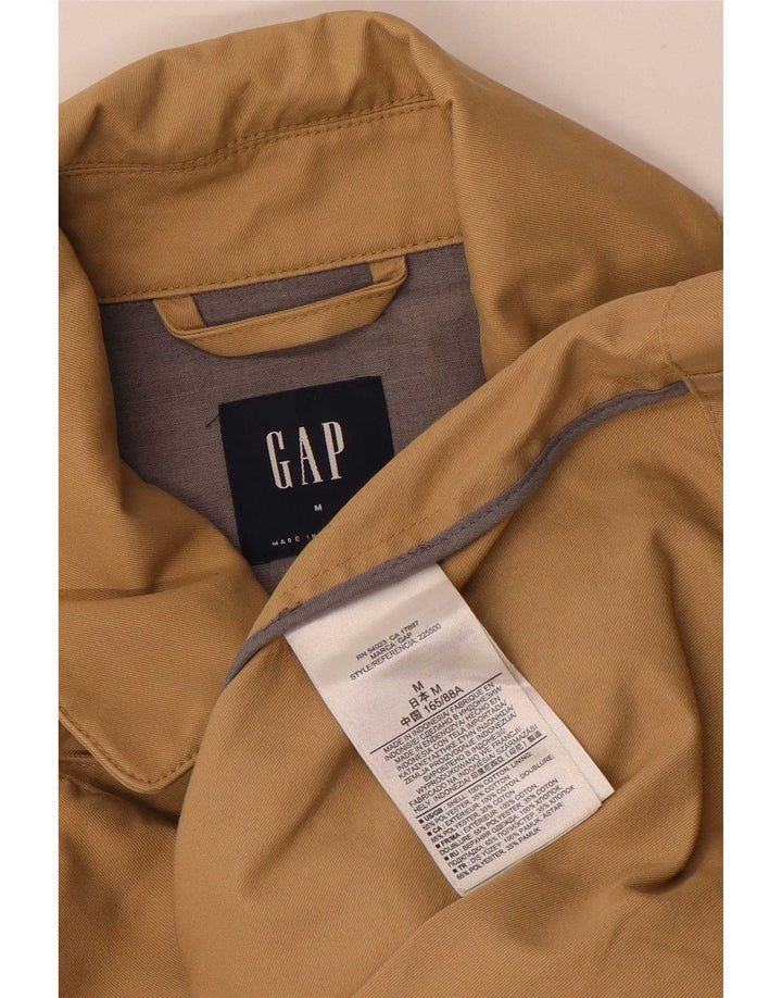 Jaqueta utilitária feminina Gap UK 14 algodão bege médio