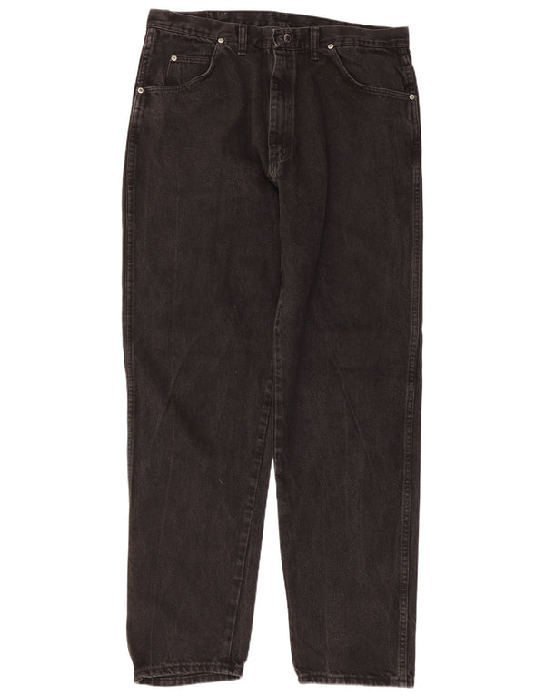 Wrangler Mens Jeans Soltos W36 L32 Preto